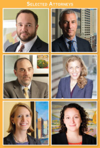 Selected Attorneys, Greg Care, Andrew Freeman, Andy Levy, Regina Kline, Brooke Lierman, Jessie Weber