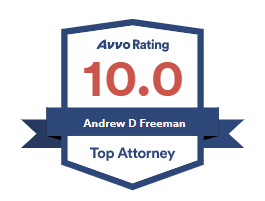 Avvo Rating 10.0, Andrew Freeman, Top Attorney