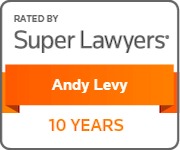 rated by super lawyers, Andy Levy, 10 years