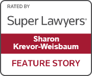 rated by super lawyers, Sharon Krevor-Weisbaum, Feature Story