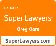 rated by super lawyers, Greg Care, Superlawyers.com