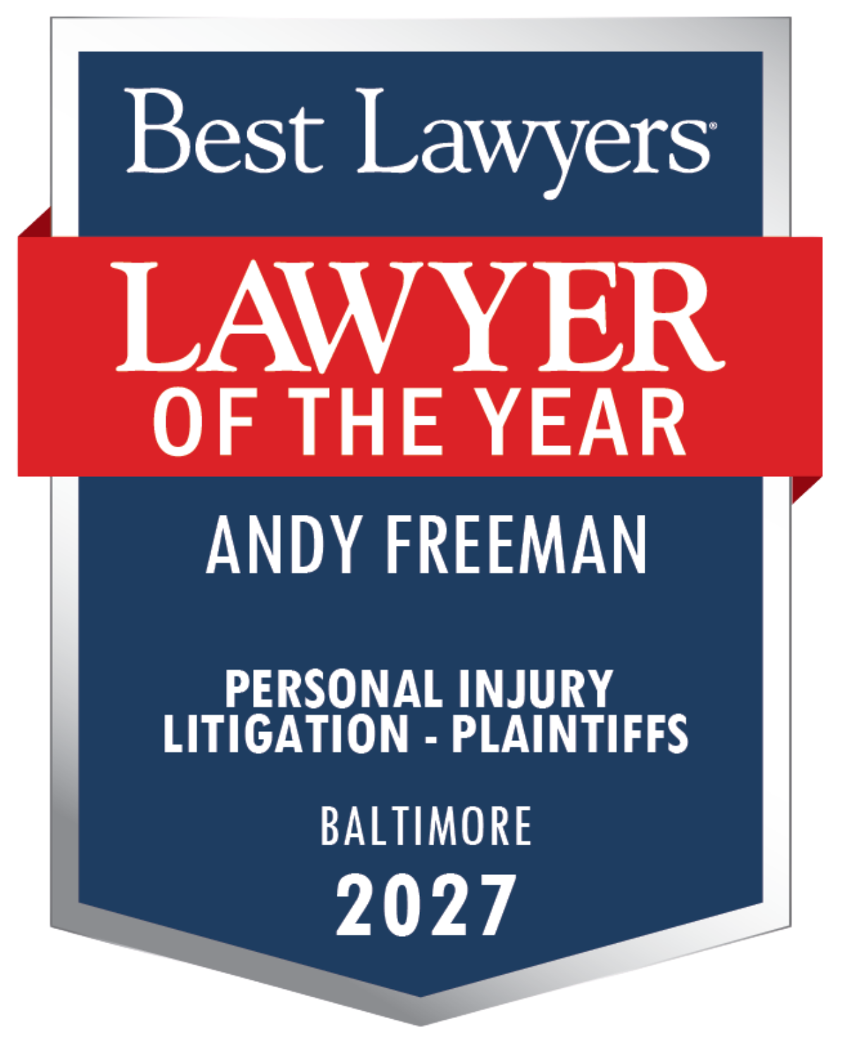 ADF Lawyer of the Year Personal Injury