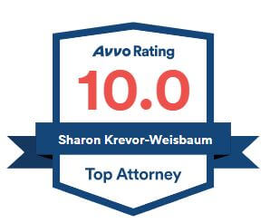 Avvo Rating 10.0, Sharon Krevor-Weisbaum top attorney