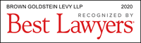 Brown Goldstein Levy recognized by Best Lawyers 2020