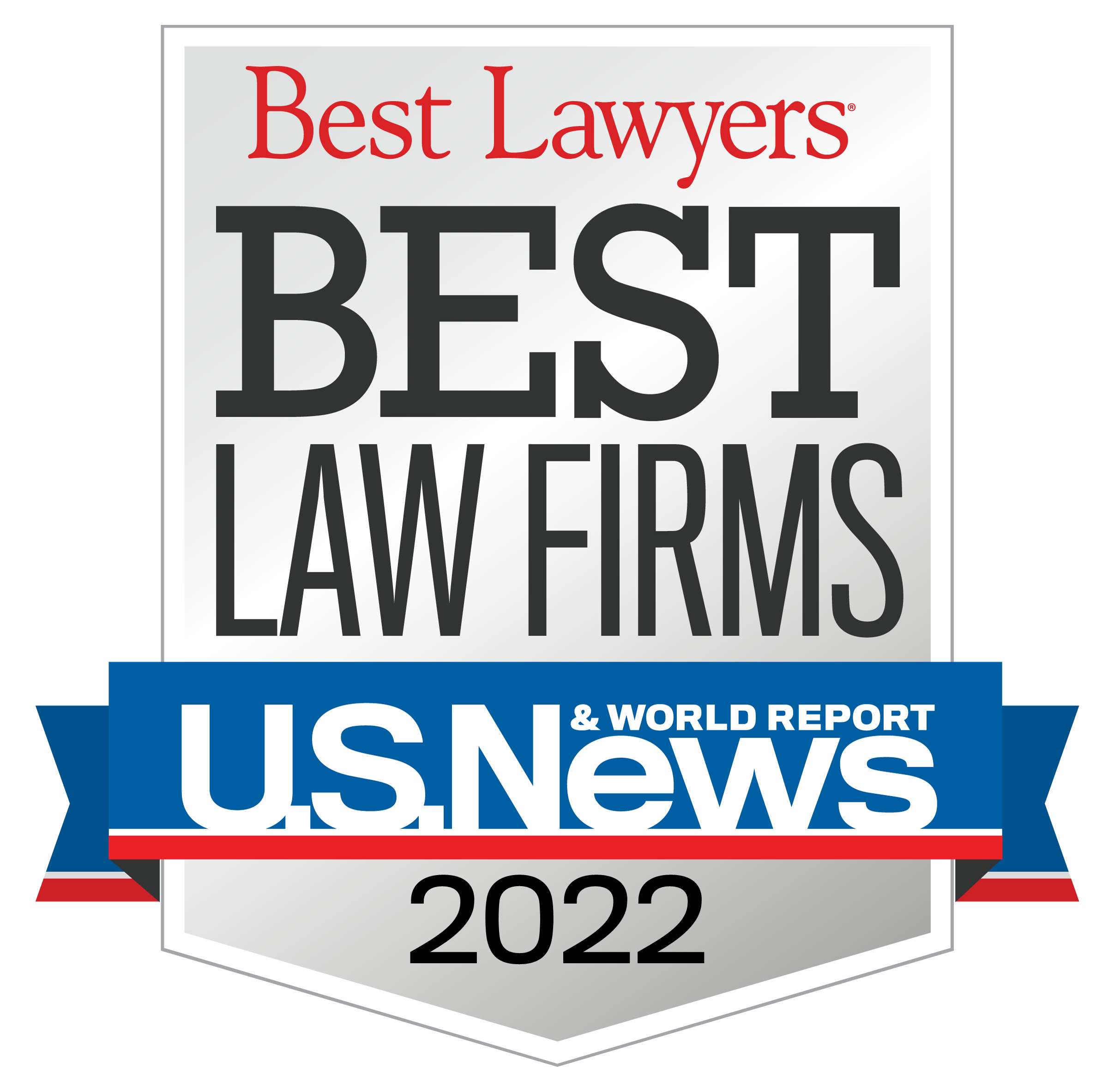 Best Lawyers, Best Law Firms, U.S. News & World Report, 2022