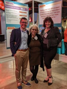 At "Taste for Pro Bono", left to right: Anthony May, Sharon Krevor-Weisbaum, Lauren DiMartino