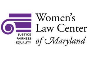 Women's Law Center of Maryland logo - Justice Fairness Equality