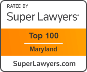 Rated by Super Lawyers Top 100 Maryland