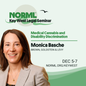 Norml Key West Seminar Medical Cannabis and Disability Discrimination Presentation by Monica Basche