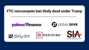 Greg Care quoted as legal authority by several media outlets on how the incoming Trump administration could impact the FTC’s rule banning most employment non-compete clauses. – Go Health Pro