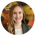 Erin O'Neill headshot. White woman with blonde hair smiling.